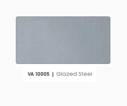 VA - 10005 - GLAZED STEEL - TARNISH METALLUM  - 8FT X 4FT / 10FT X 4FT / 12FT X 4FT - 3MM- VIVA - ACP