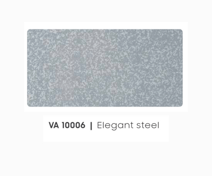 VA - 10006 - ELEGANT STEEL - TARNISH METALLUM  - 8FT X 4FT / 10FT X 4FT / 12FT X 4FT - 3MM- VIVA - ACP