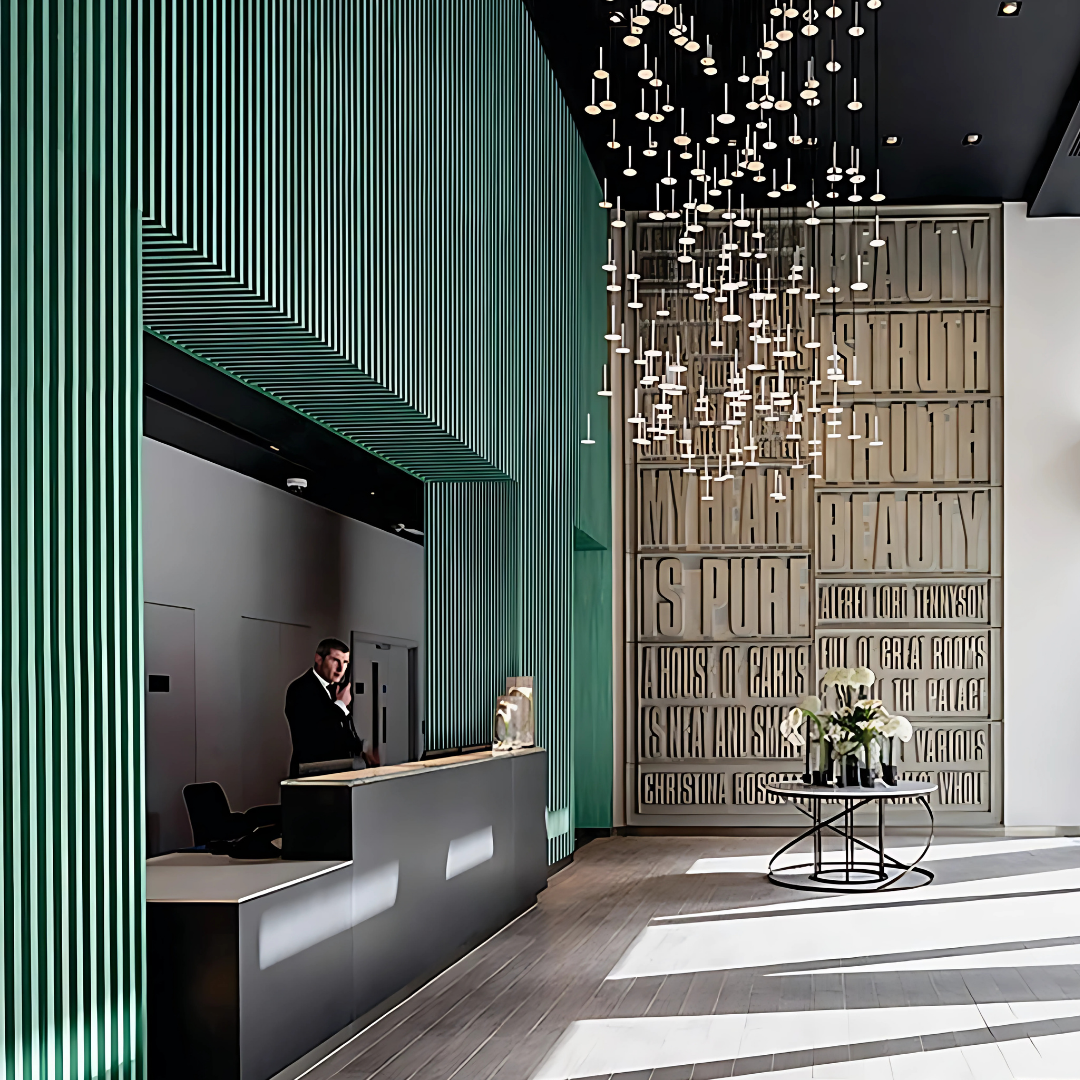 5903 / 12MM THICKNESS / 10'x4' SIZE / 26.2KG WEIGHT / HD-HMR-MDF / MDF FLUTED PANEL / GLO PANEL