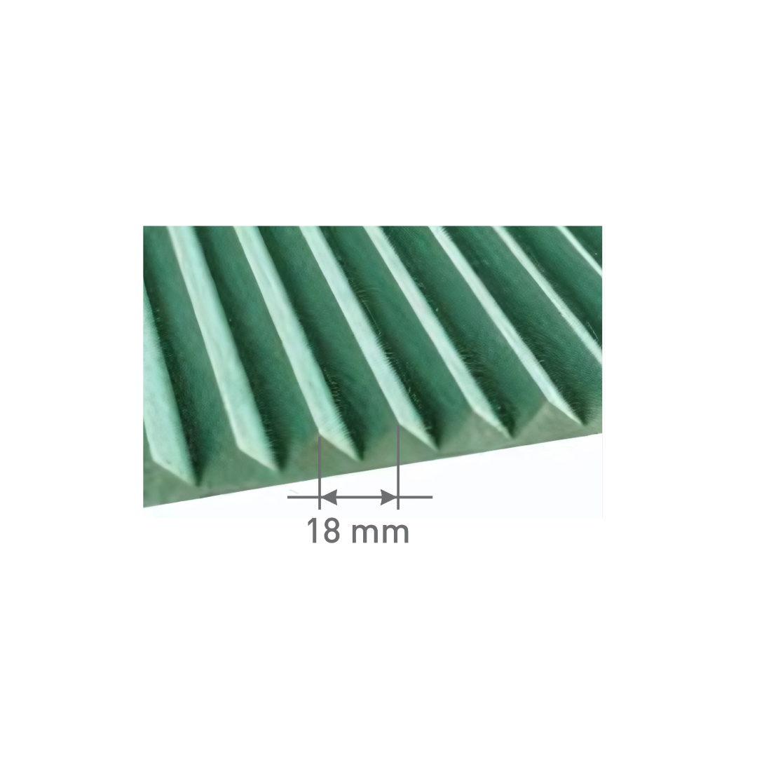 5909 / 12MM THICKNESS / 10'x4' SIZE / 26 KG WEIGHT / HD-HMR-MDF / MDF FLUTED PANEL / GLO PANEL