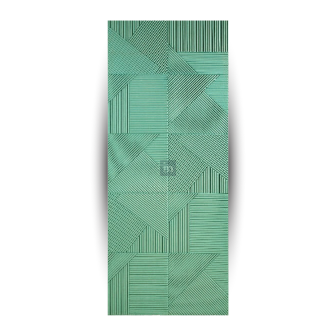 5910 / 12MM THICKNESS / 10'x4' SIZE / 26 KG WEIGHT / HD-HMR-MDF / MDF FLUTED PANEL / GLO PANEL