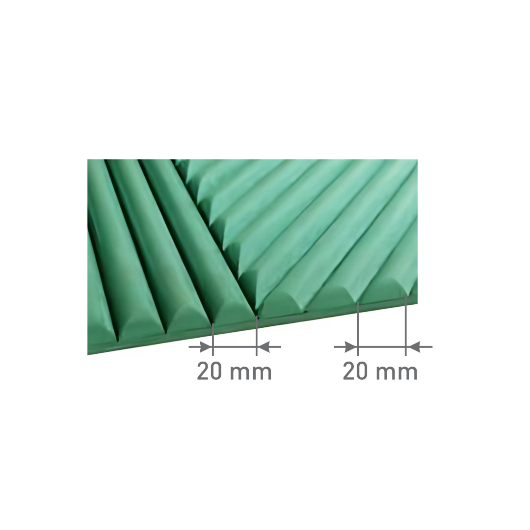 5910 / 12MM THICKNESS / 10'x4' SIZE / 26 KG WEIGHT / HD-HMR-MDF / MDF FLUTED PANEL / GLO PANEL