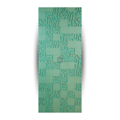 5911 / 12MM THICKNESS / 10'x4' SIZE / 26 KG WEIGHT / HD-HMR-MDF / MDF FLUTED PANEL / GLO PANEL