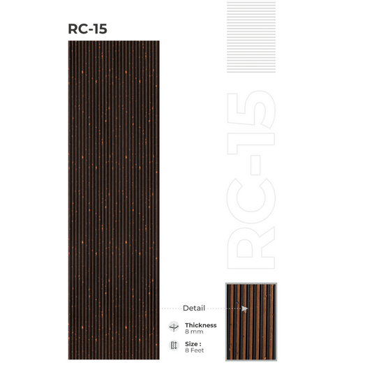 RC - 15 / CISCON LOUVERS / RICH COLLECTION/ LOUVERS / 8 FT x 5 INCH x 8MM