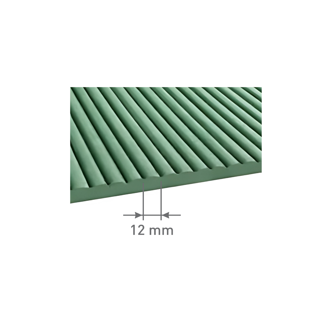6101 / 12MM THICKNESS / 8'x4' SIZE / 20 KG WEIGHT / HD-HMR-MDF / MDF FLUTED PANEL / GLO PANEL
