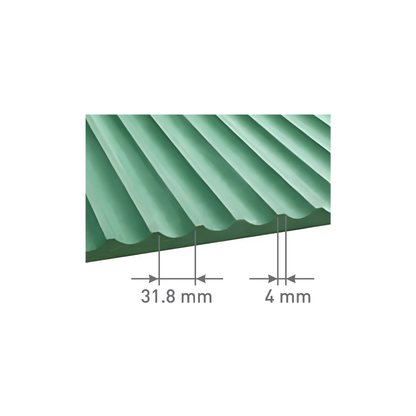 6103 / 12MM THICKNESS / 8'x4' SIZE / 20 KG WEIGHT / HD-HMR-MDF / MDF FLUTED PANEL / GLO PANEL