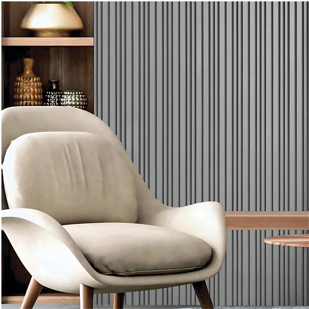 6104 / 12MM THICKNESS / 8'x4' SIZE / 20 KG WEIGHT / HD-HMR-MDF / MDF FLUTED PANEL / GLO PANEL