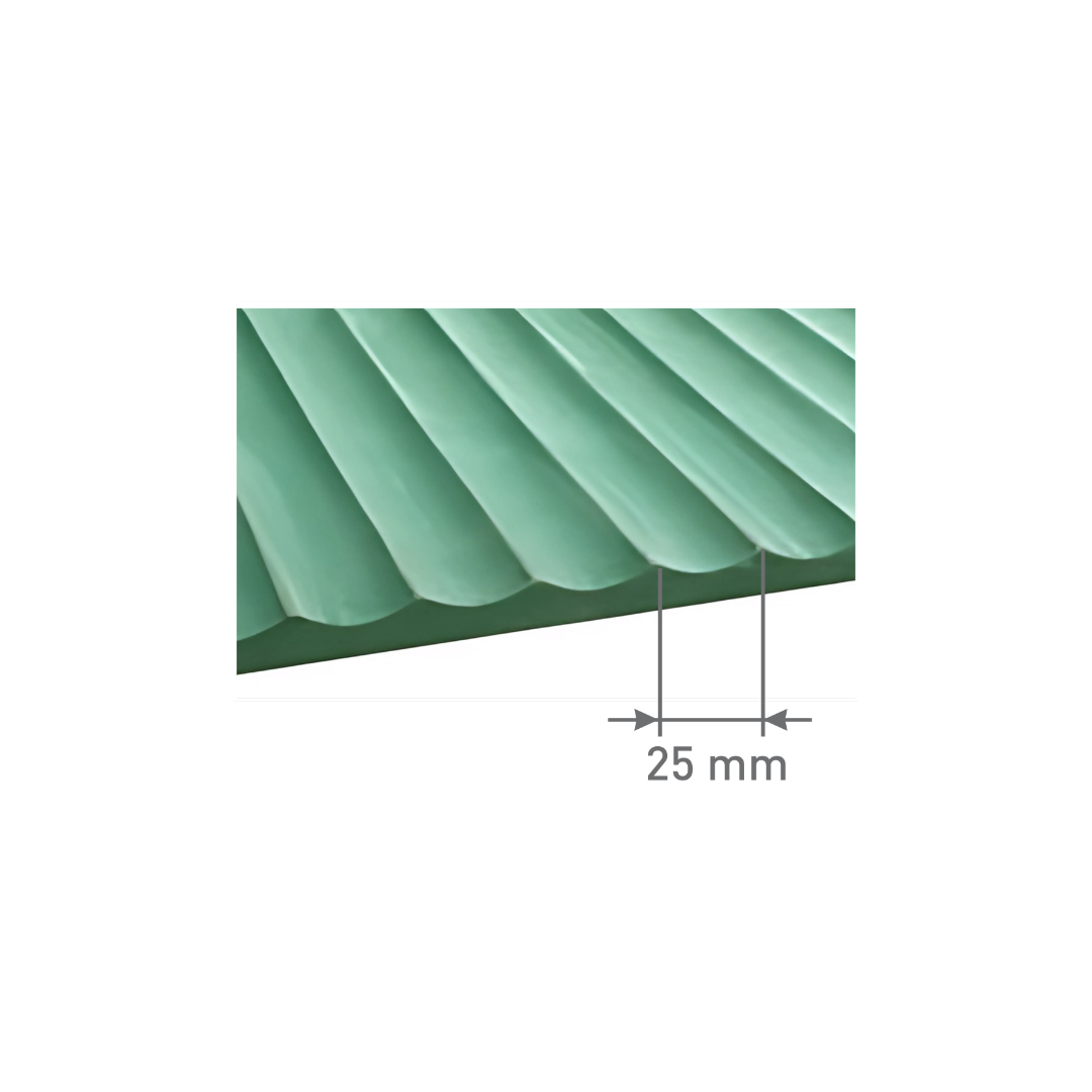 6105 / 12MM THICKNESS / 8'x4' SIZE / 20 KG WEIGHT / HD-HMR-MDF / MDF FLUTED PANEL / GLO PANEL