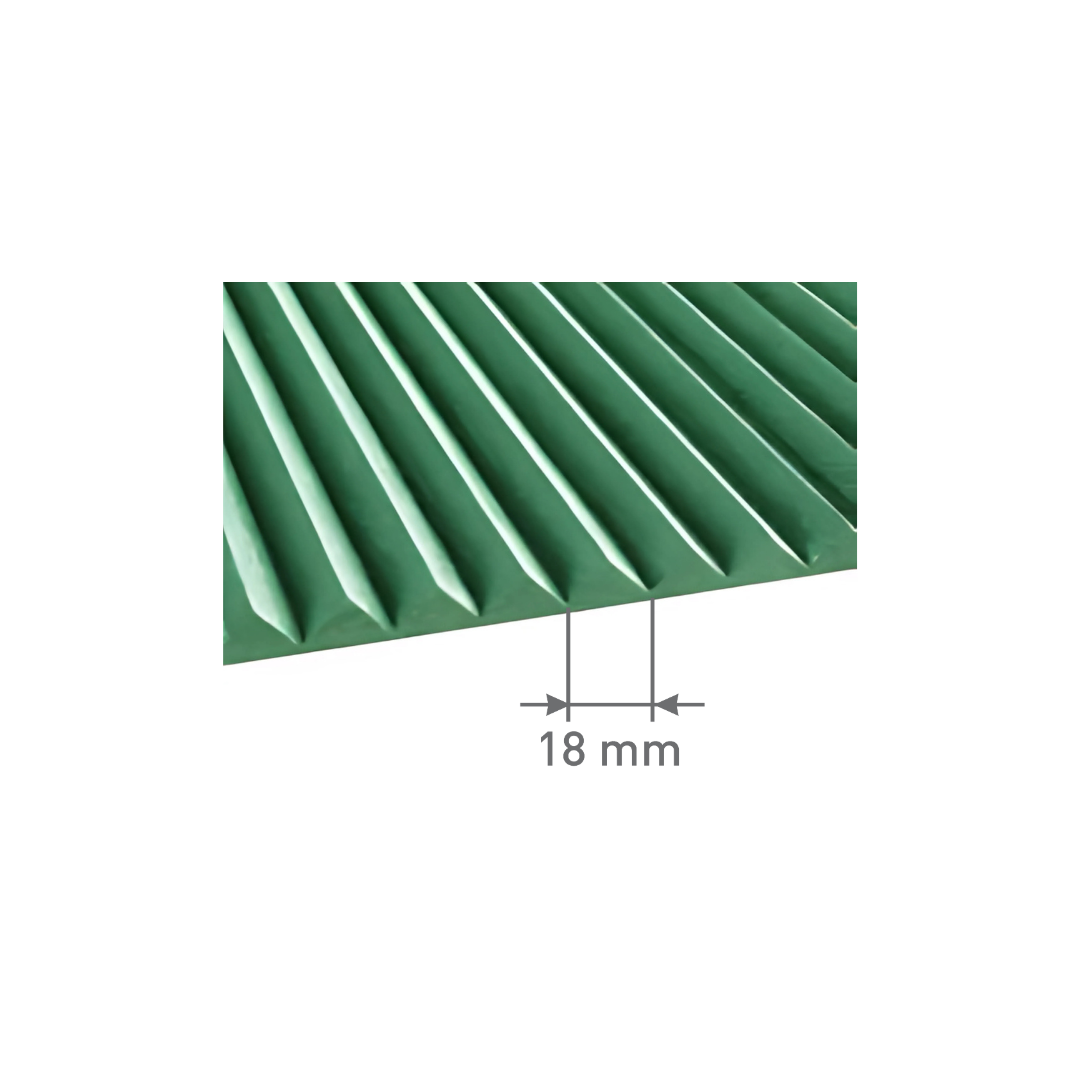 6107 / 12MM THICKNESS / 8'x4' SIZE / 19.8KG WEIGHT / HD-HMR-MDF / MDF FLUTED PANEL / GLO PANEL