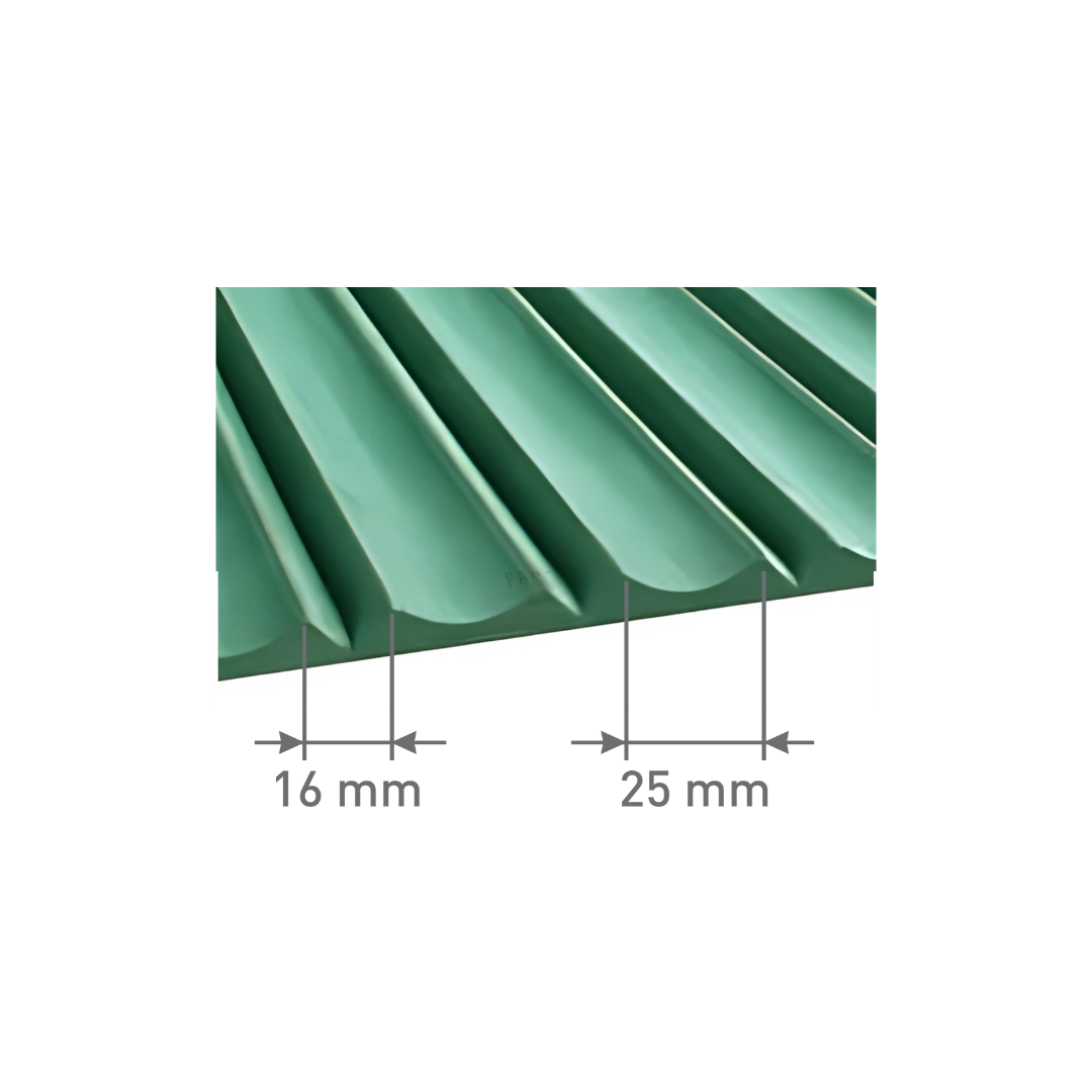 6111 / 12MM THICKNESS / 8'x4' SIZE / 20 KG WEIGHT / HD-HMR-MDF / MDF FLUTED PANEL / GLO PANEL