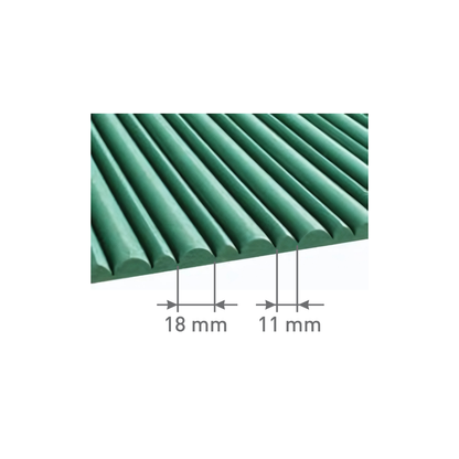 6112 / 12MM THICKNESS / 8'x4' SIZE / 20 KG WEIGHT / HD-HMR-MDF / MDF FLUTED PANEL / GLO PANEL
