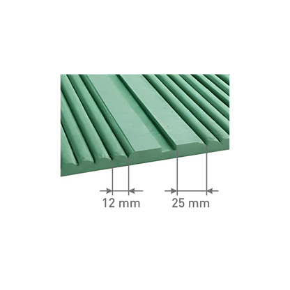 6115 / 12MM THICKNESS / 8'x4' SIZE / 20.2KG WEIGHT / HD-HMR-MDF / MDF FLUTED PANEL / GLO PANEL