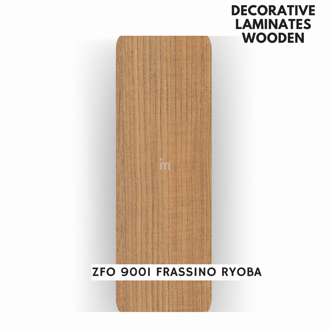 ZFO-9001 FRASSION RYOBA / ZERO FINISH OAK  / DECORATIVE LAMINATE / THINK LUXURY  - 1MM - 8FT x 4FT