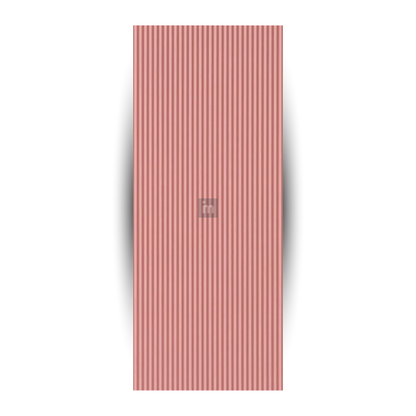 6401 / 16.5MM THICKNESS / 8'x4' SIZE / 28 KG WEIGHT / HMR PINK MDF / MDF FLUTED PANEL / GLO PANEL