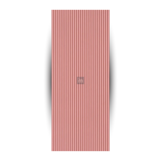 6401 / 16.5MM THICKNESS / 8'x4' SIZE / 28 KG WEIGHT / HMR PINK MDF / MDF FLUTED PANEL / GLO PANEL