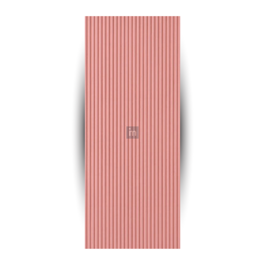 6402 / 16.5MM THICKNESS / 8'x4' SIZE / 28 KG WEIGHT / HMR PINK MDF / MDF FLUTED PANEL / GLO PANEL
