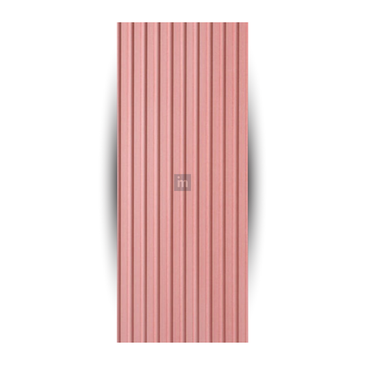 6403 / 16.5MM THICKNESS / 8'x4' SIZE / 28 KG WEIGHT / HMR PINK MDF / MDF FLUTED PANEL / GLO PANEL