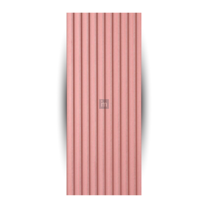 6404 / 16.5MM THICKNESS / 8'x4' SIZE / 28 KG WEIGHT / HMR PINK MDF / MDF FLUTED PANEL / GLO PANEL