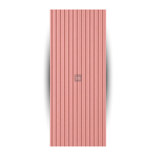 6405 / 16.5MM THICKNESS / 8'x4' SIZE / 28 KG WEIGHT / HMR PINK MDF / MDF FLUTED PANEL / GLO PANEL