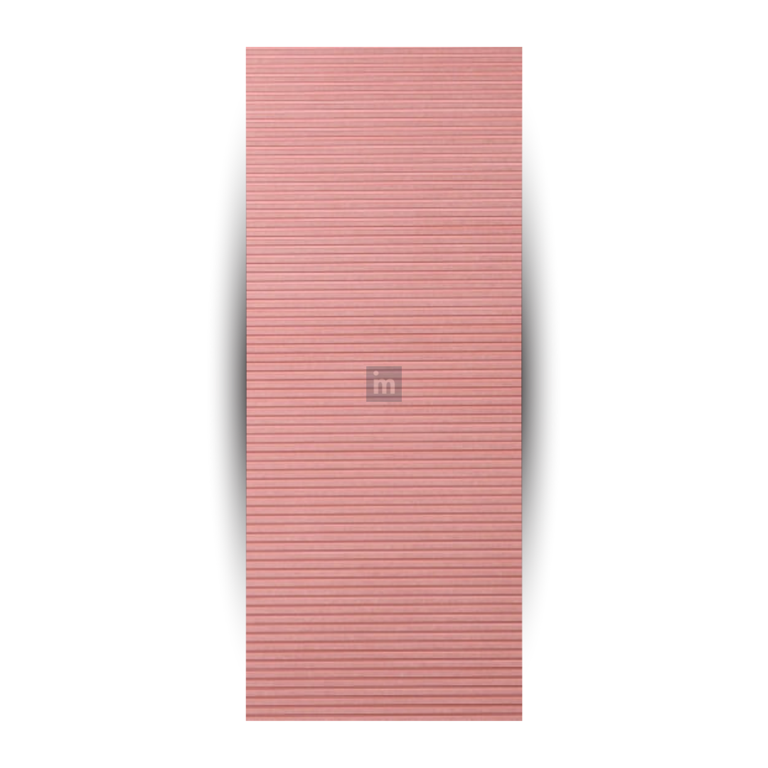6406 / 16.5MM THICKNESS / 8'x4' SIZE / 28 KG WEIGHT / HMR PINK MDF / MDF FLUTED PANEL / GLO PANEL
