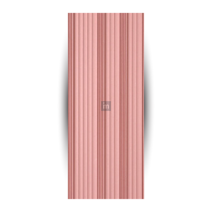 6413 / 16.5MM THICKNESS / 8'x4' SIZE / 28 KG WEIGHT / HMR PINK MDF / MDF FLUTED PANEL / GLO PANEL