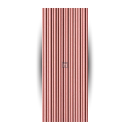 6414 / 16.5MM THICKNESS / 8'x4' SIZE / 28 KG WEIGHT / HMR PINK MDF / MDF FLUTED PANEL / GLO PANEL
