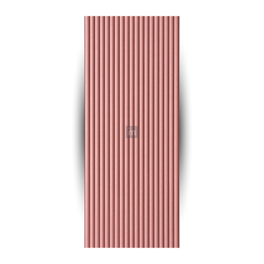 6414 / 16.5MM THICKNESS / 8'x4' SIZE / 28 KG WEIGHT / HMR PINK MDF / MDF FLUTED PANEL / GLO PANEL