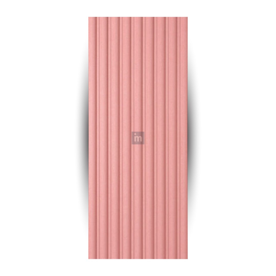 6415 / 16.5MM THICKNESS / 8'x4' SIZE / 28 KG WEIGHT / HMR PINK MDF / MDF FLUTED PANEL / GLO PANEL