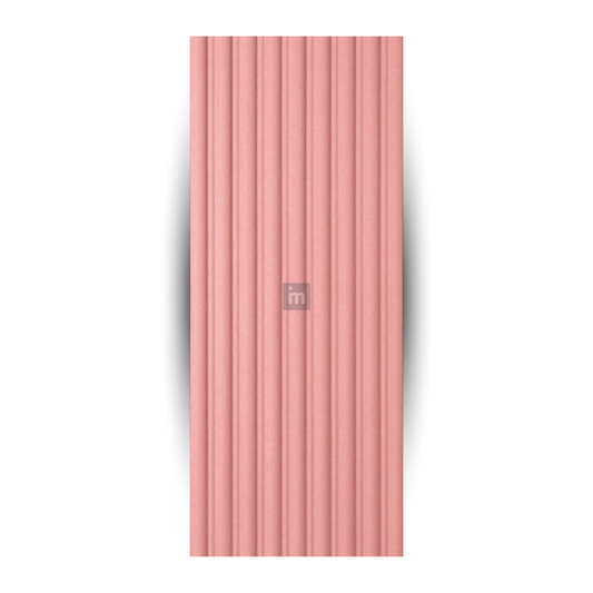 6415 / 16.5MM THICKNESS / 8'x4' SIZE / 28 KG WEIGHT / HMR PINK MDF / MDF FLUTED PANEL / GLO PANEL