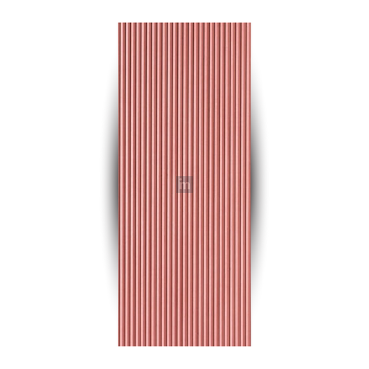 6416 / 16.5MM THICKNESS / 8'x4' SIZE / 28 KG WEIGHT / HMR PINK MDF / MDF FLUTED PANEL / GLO PANEL