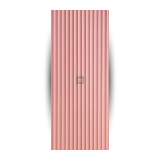 6420 / 16.5MM THICKNESS / 8'x4' SIZE / 28 KG WEIGHT / HMR PINK MDF / MDF FLUTED PANEL / GLO PANEL
