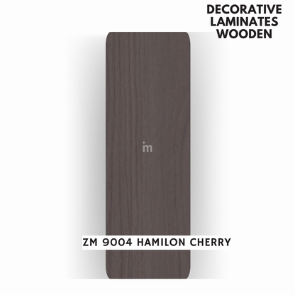 ZM-9004 HAMILTON CHERRY  / ZERO MATT / DECORATIVE LAMINATE / THINK LUXURY  - 1MM - 8FT x 4FT