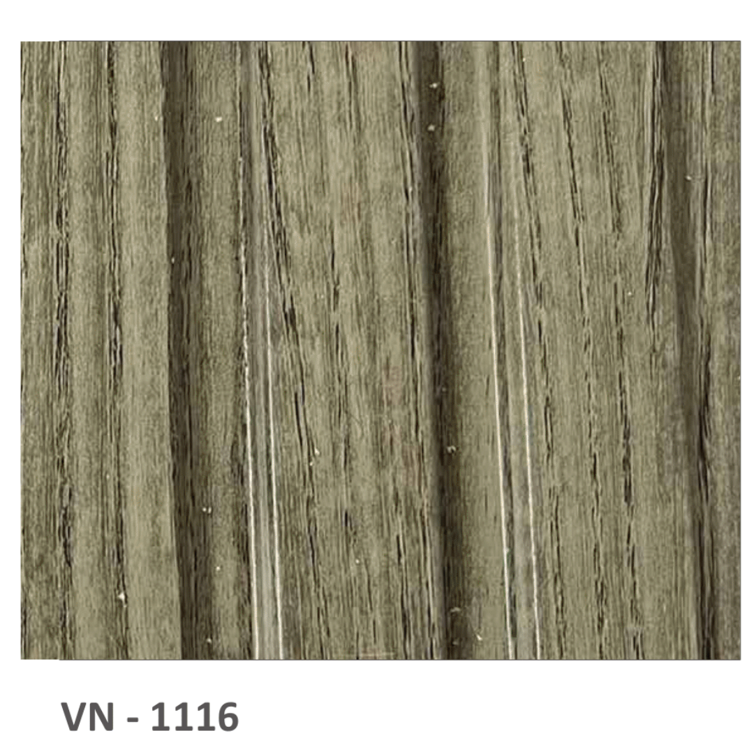 VN - 1116 / PVC LOUVERS / AVANA ULTRA - LITE PLANK / 8 FT x 5 INCH x 12MM