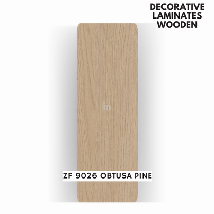 ZF-9026 OBTUSA PINE / ZERO REFLECTION / DECORATIVE LAMINATE / THINK LUXURY  - 1MM - 8FT x 4FT