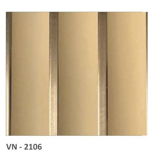 VN - 2106 / PVC LOUVERS / AVANA ULTRA - LITE PLANK / 8 FT x 5 INCH x 12MM