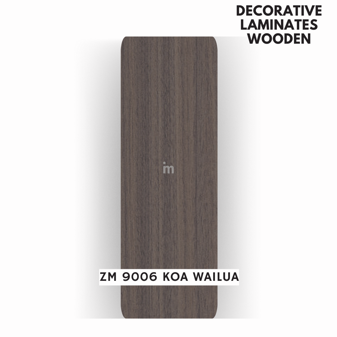 ZM-9006 KOA WAILUA / ZERO MATT / DECORATIVE LAMINATE / THINK LUXURY  - 1MM - 8FT x 4FT