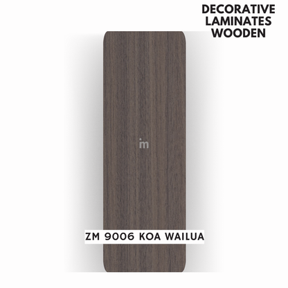 ZM-9006 KOA WAILUA / ZERO MATT / DECORATIVE LAMINATE / THINK LUXURY  - 1MM - 8FT x 4FT