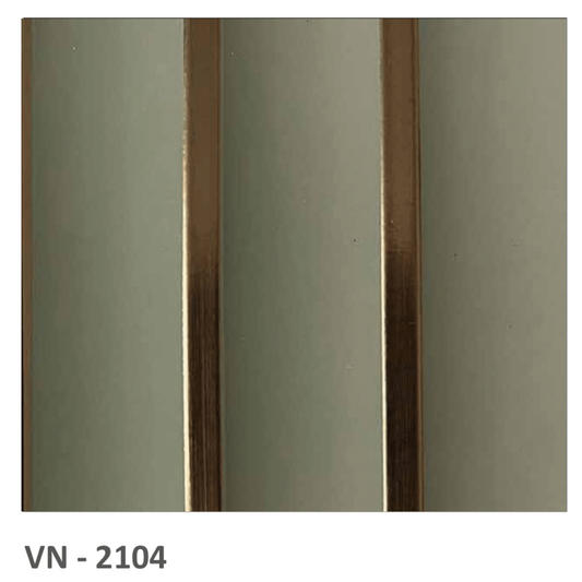 VN - 2104 / PVC LOUVERS / AVANA ULTRA - LITE PLANK / 8 FT x 5 INCH x 12MM