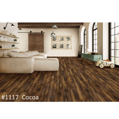 1117 - COCA - AC5 1216MM X 197MM X 8MM - ROBUST COLLECTION - LAMINATE WOODEN  FLOORING