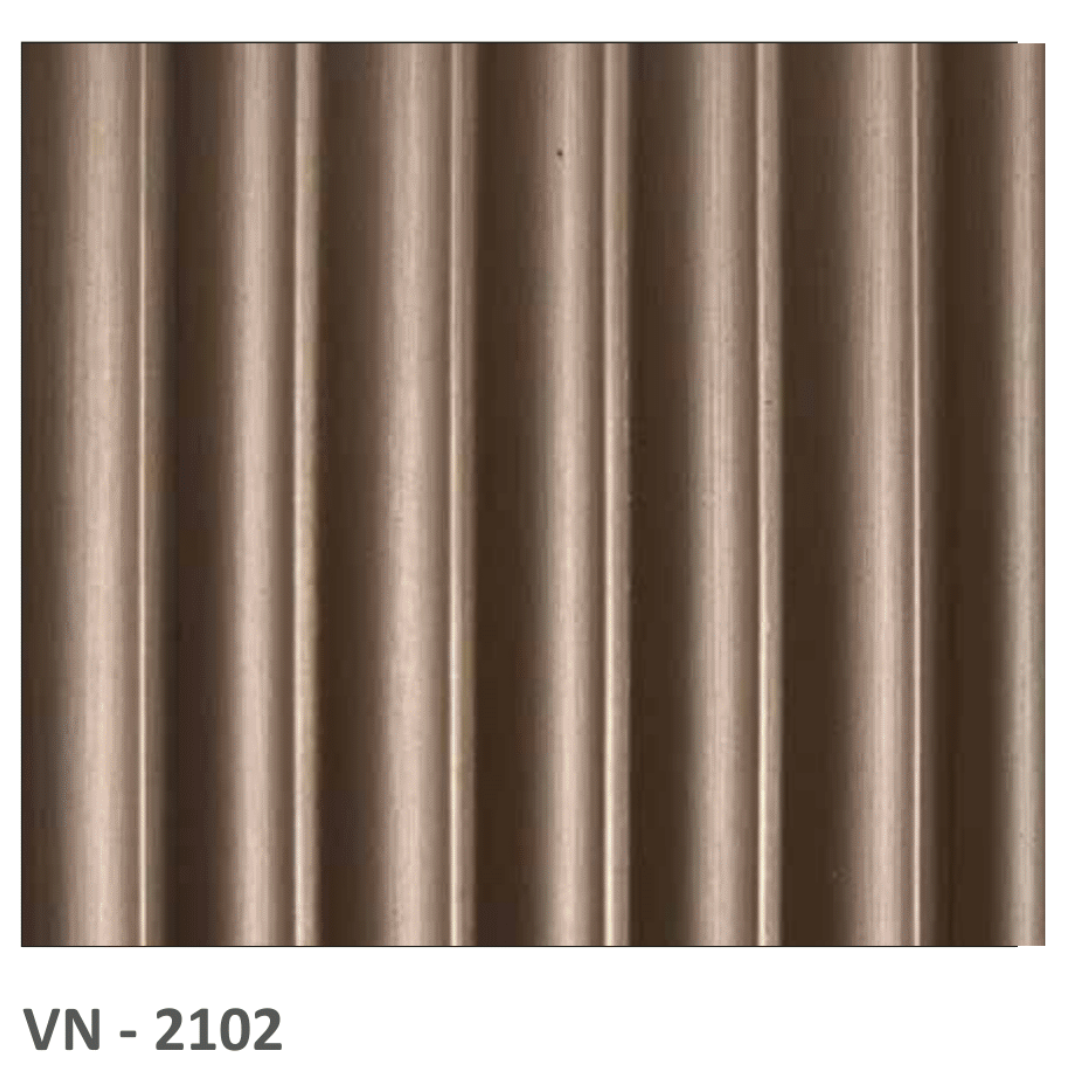 VN - 2102 / PVC LOUVERS / AVANA ULTRA - LITE PLANK / 8 FT x 5 INCH x 12MM