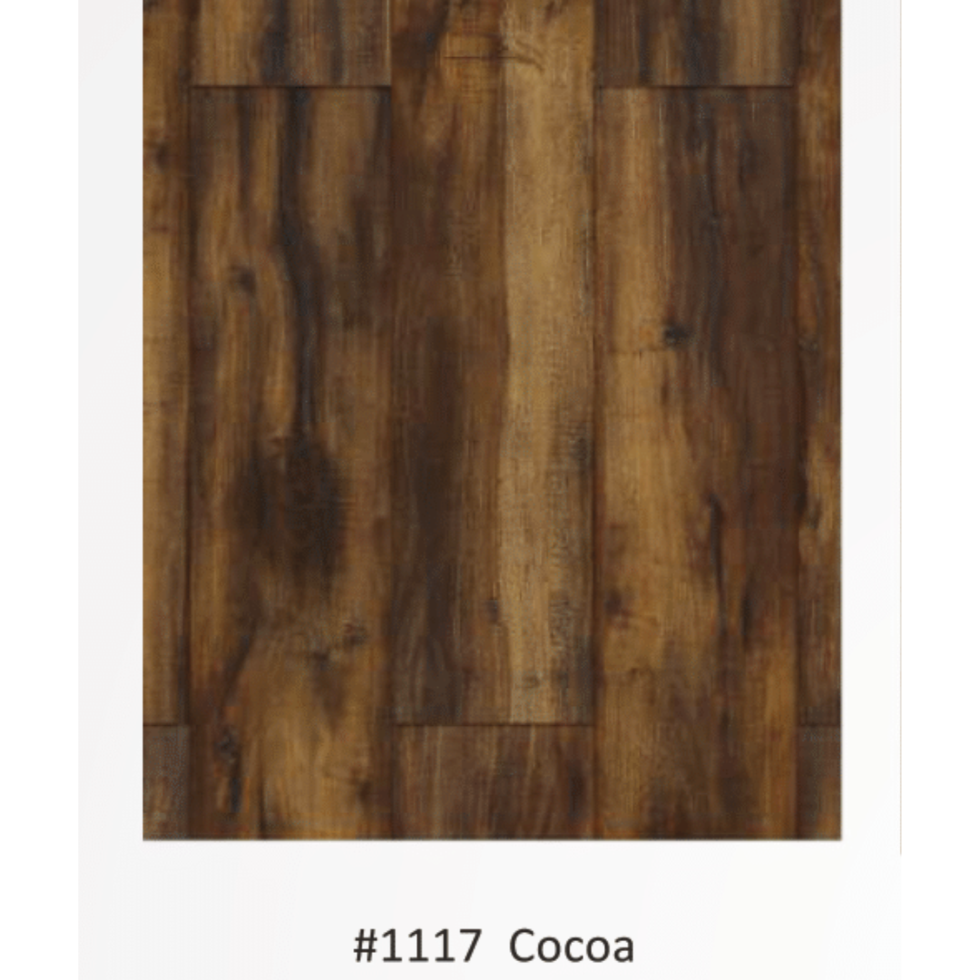 1117 - COCA - AC5 1216MM X 197MM X 8MM - ROBUST COLLECTION - LAMINATE WOODEN  FLOORING