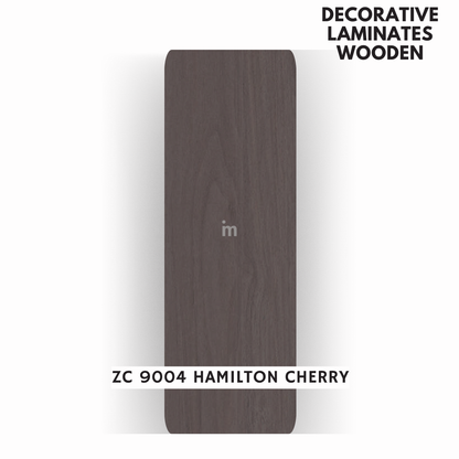 ZC 9004 HAMILTON CHERRY / ZERO CROWN  / DECORATIVE LAMINATE / THINK LUXURY  - 1MM - 8FT x 4FT