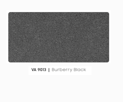 VA - 9013 -BURBERRY BLACK - NATURAL STONE  - 8FT X 4FT / 10FT X 4FT / 12FT X 4FT - 3MM- VIVA - ACP