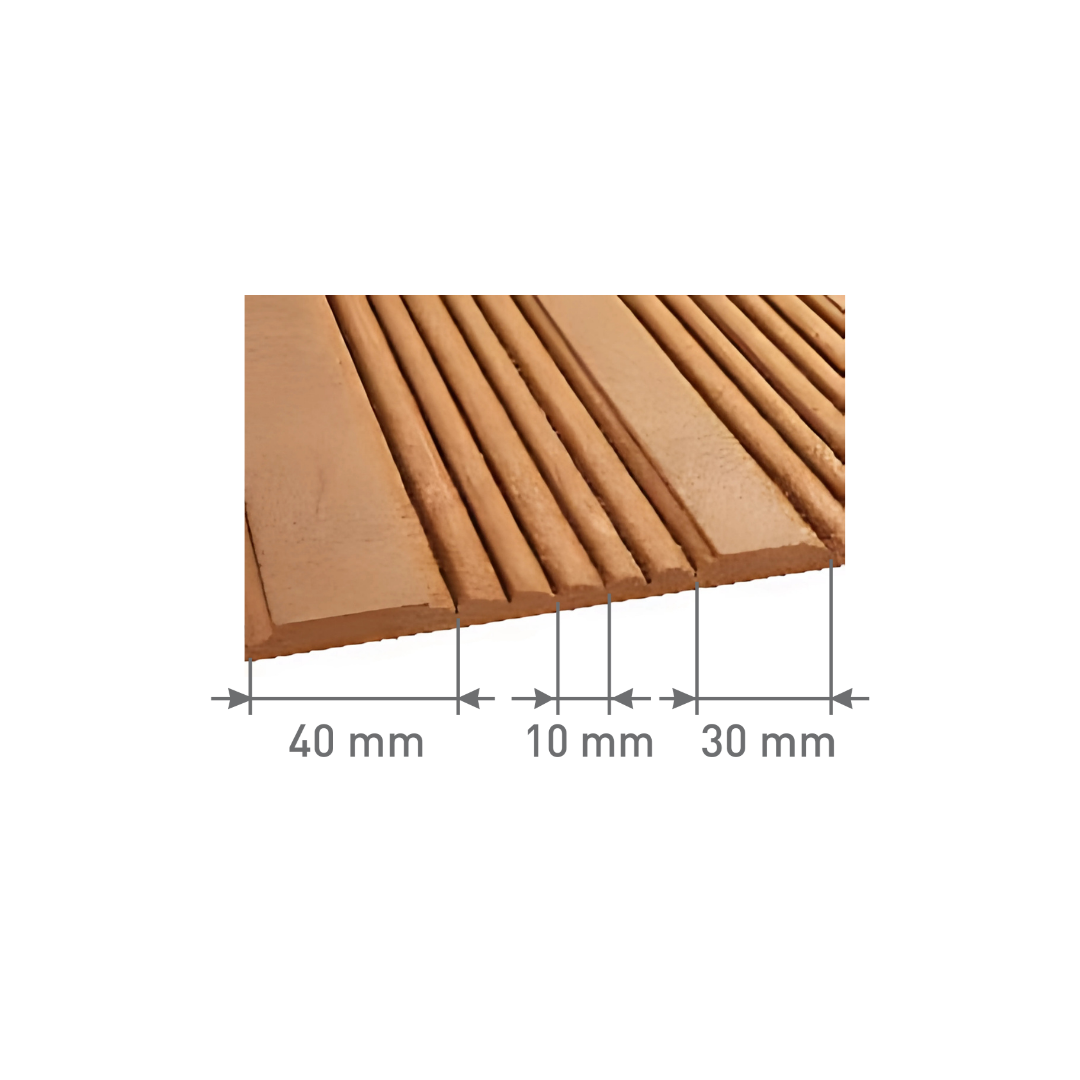 8702 / 8MM THICKNESS / 8'x4' SIZE / 9.2 KG WEIGHT / MDF / MDF FLUTED PANEL / GLO PANEL