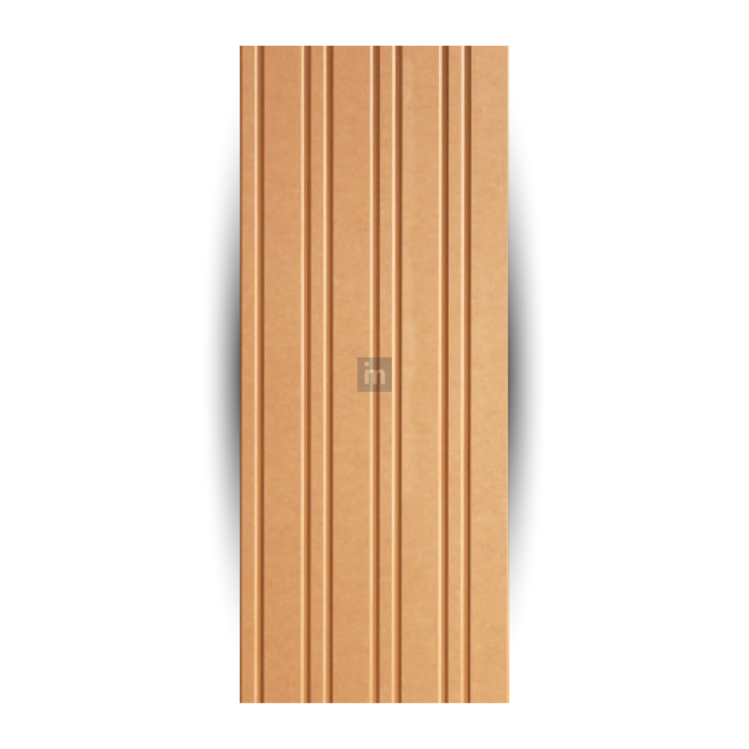 8709 / 8MM THICKNESS / 8'x4' SIZE / 9.2 KG WEIGHT / MDF / MDF FLUTED PANEL / GLO PANEL