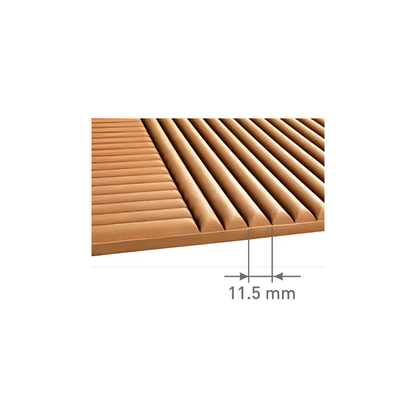 8710 / 8MM THICKNESS / 8'x4' SIZE / 9 KG WEIGHT / MDF / MDF FLUTED PANEL / GLO PANEL