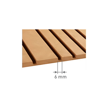 8711 / 8MM THICKNESS / 8'x4' SIZE / 9.2 KG WEIGHT / MDF / MDF FLUTED PANEL / GLO PANEL