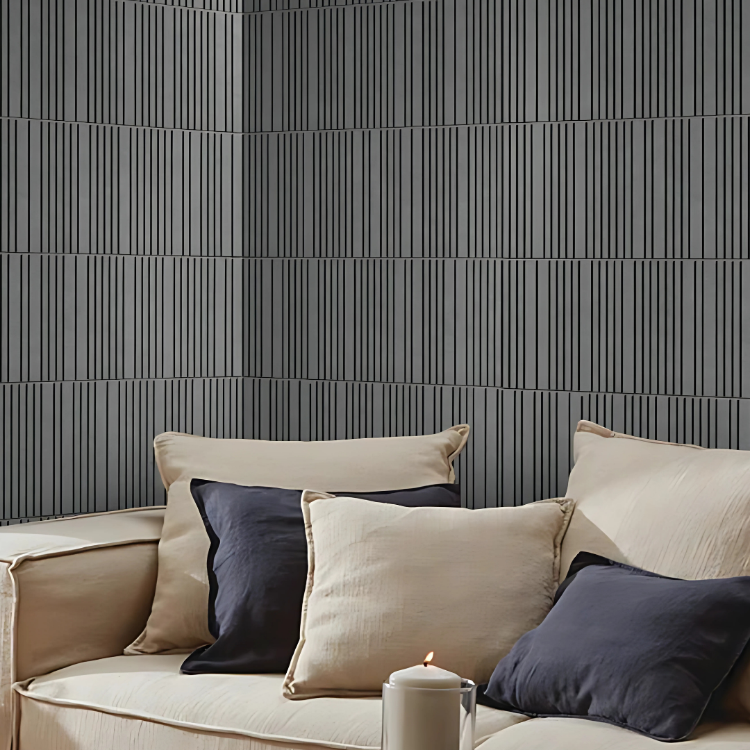 8711 / 8MM THICKNESS / 8'x4' SIZE / 9.2 KG WEIGHT / MDF / MDF FLUTED PANEL / GLO PANEL