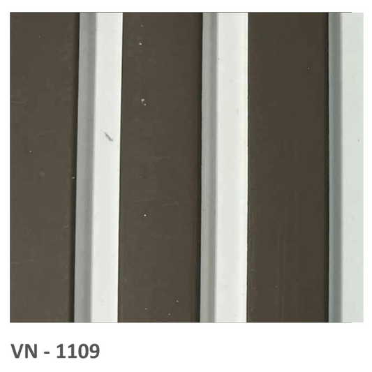 VN - 1109 / PVC LOUVERS / AVANA ULTRA - LITE PLANK / 8 FT x 5 INCH x 12MM