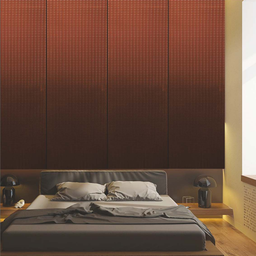 9034 - 3.75 X 4 INCH - LEATHER, FABRIC AND CORK SERIES -FURLITE - FABRIC PANEL